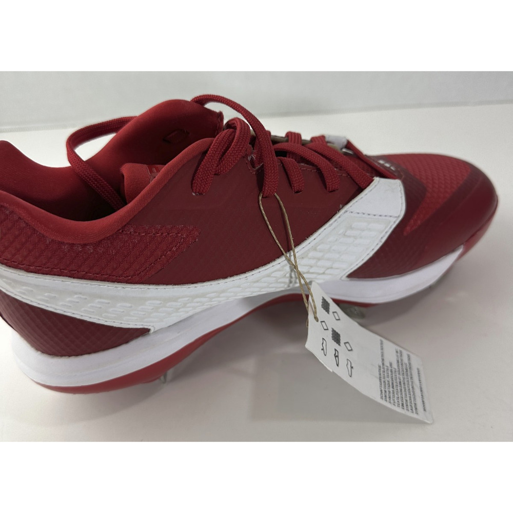 NWT Adidas Men's Size 7 ICON 8 Baseball CLEATS IG7104 Red Shoes New Without Box - Picture 3 of 12